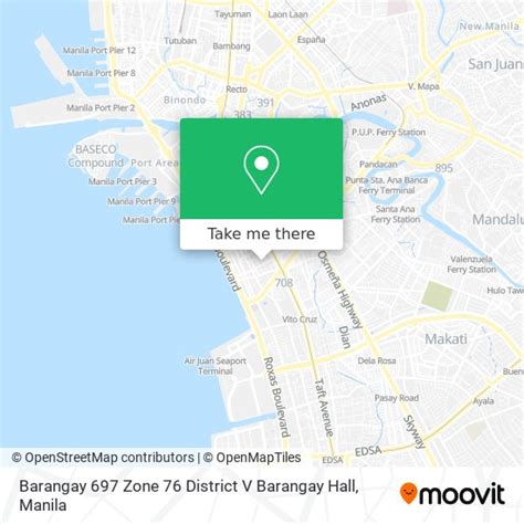 Barangay 76 Barangay Hall Map .